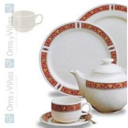STEELITE Taza Consomé Apilable Marina Rojo 2a, Vajilla, Diámetro 28 cm, No apta lavavajillas/microondas (Set de 36) Precio: 9.9499994. SKU: B1C25ACT3Q
