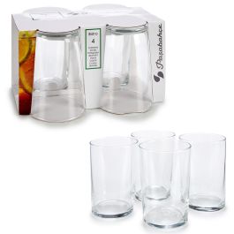 Pasabahce Set 4 Vasos Bistro Maxi 510 cc Transparente Vidrio 22.6x12.5x16.5 cm (Set de 6)