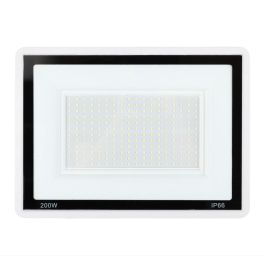 Foco Proyector LED 200W 16.000Lm 6000ºK IP66 Regulable 60,000H Acabado Blanco [LM-6016-W-CW]