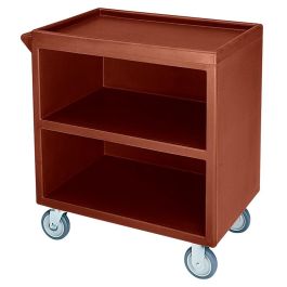 CAMBRO - BC330-131 - Carro de servicio robusto de fondo cerrado con 4 ruedas giratorias y baldas de 69 x 46,5 cm - 84,5 x 51 x 88 cm - Marrón Precio: 1077.69000053. SKU: B1DHP3BSLL