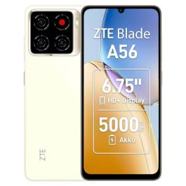 ZTE Blade A56 Smartphone 4GB RAM/64GB Almacenamiento 6.75" Oro P606F21-GD Precio: 73.50000042. SKU: B172NA9M4T