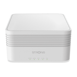 STRONG MESHTRIAX3000 Sistema Wi-Fi Mesh Doble Banda (2,4 GHz / 5 GHz) Wi-Fi 6 (802.11ax) Blanco 3 Interno