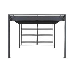 Pergola Terraza Y Jardin DKD Home Decor Gris 300 x 230 x 300 cm