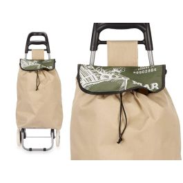 Carro de Compra Kinvara 2 Ruedas, 88x35.5x10.5 cm, 33L, Metal y Plástico (6 Unidades) Carro de Compra Kinvara 2 Ruedas, 88x35.5x10.5 cm, 33L, Metal y Plástico (6 Unidades)