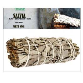 INKANAT Salvia Blanca Atado 10cm para Aromaterapia y Rituales Energéticos - Incienso Herbal Natural Purificador Precio: 5.50000055. SKU: B17PDE27PE