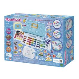 AQUABEADS 35114 Maletín de Diseñadores con 1400 Abalorios, Bandeja Pop-Up, Bolígrafo Creador y Pulverizador para figuras de Unicornios, Monstruos, Gatos y Dinosaurios Precio: 37.50000056. SKU: B1EKQ336BG