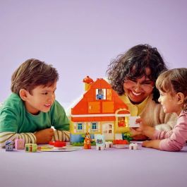 Lego 10459 DUPLO Casa Familiar de Bluey y Juego de Memoria - Juguete de Construcción Creativo para Niños de 3 Años