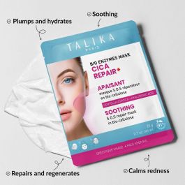 Talika BIO ENZYMES MASK CICA REPAIR+ SOOTHING Mascarilla Reparadora S.O.S Potenciadora de Hidratación 20 gr