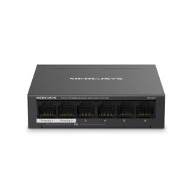 MERCUSYS MS106LP Switch Gestionado Fast Ethernet (10/100) con Power over Ethernet (PoE) Negro, 6 Puertos RJ-45 Precio: 24.69000039. SKU: B18A24TAB2