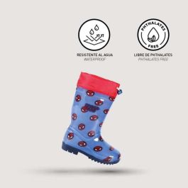 Botas lluvia pvc spiderman talla t029 Botas lluvia pvc spiderman talla t029
