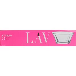 Lav Set 6 Bols 295 cc - 12 cm Colección Truva (8 Cajas)