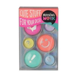 Imanes Redondos Mooving Diseños Surtidos Blister De 6 Precio: 4.79000038. SKU: B17ELAJDJN