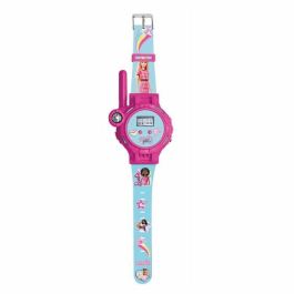 Barbie Reloj Digital 2 en 1 con Función Walkie-Talkie, Alcance 200m, Brújula, Linterna, Temporizador y Batería USB Recargable Barbie Reloj Digital 2 en 1 con Función Walkie-Talkie, Alcance 200m, Brújula, Linterna, Temporizador y Batería USB Recargable