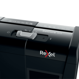 Rexel 2020121EU Triturador de Papel, Corte en Tiras, Capacidad 5 Hojas, Nivel de Ruido 70 dB, Negro