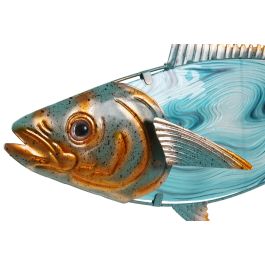 Decoracion Pared Mediterraneo DKD Home Decor Azul Dorado 4.5 x 25.5 x 70 cm (2 Unidades) Decoracion Pared Mediterraneo DKD Home Decor Azul Dorado 4.5 x 25.5 x 70 cm (2 Unidades)