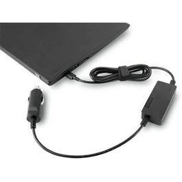 Lenovo 40AK0065WW Cargador Coche USB-C 65W para Portátil Negro