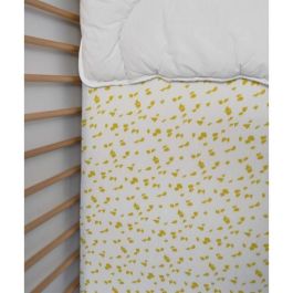 Sábana bajera infantil de jersey con estampado Savannah, amarilla, 70 x 140 cm Sábana bajera infantil de jersey con estampado Savannah, amarilla, 70 x 140 cm