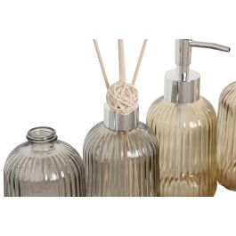 Baño Basicos DKD Home Decor Naranja Ambar 8.2 x 1 x 16 cm Set de 3 (4 Unidades) Baño Basicos DKD Home Decor Naranja Ambar 8.2 x 1 x 16 cm Set de 3 (4 Unidades)