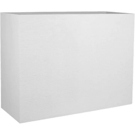 Eda Muret Loft Graphit Caja de Flores 46 L - 78.5 x 29.5 x 60 cm - Ceruse Blanco