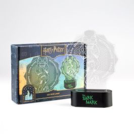 ERIK Lámpara LED Tenebrosa Harry Potter de ABS y Metacrilato con USB o Pilas - 16x21,5x5,5cm