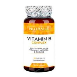 NUTRALIE Vitamina B Complex 90 Cápsulas Veganas - Complemento Energético y Sistema Inmune Precio: 18.5000002. SKU: B1B425TY4N