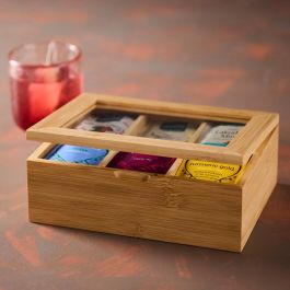 Day Caja Bolsitas Té con Separadores de Bambú 21x16x7.5 cm