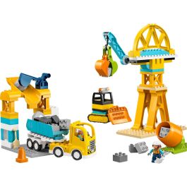 Lego Obra Y Vehículos De Construcción 3 En 1 10476 Lego Duplo Con 84 Piezas