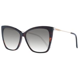 Jimmy Choo Gafas de sol SEBA/S para mujer - Diseño rectangular, montura de acetato, 145 mm