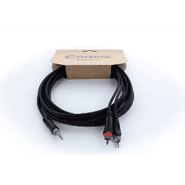 Cable Y Mini-Jack Estéreo / 2 Rca 1 M Cable Y Mini-Jack Estéreo / 2 Rca 1 M