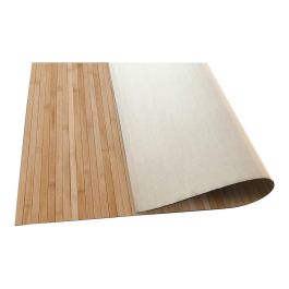 Bamboo Cool Alfombra de bambú 140x200cm, antideslizante, natural, para interior/exterior