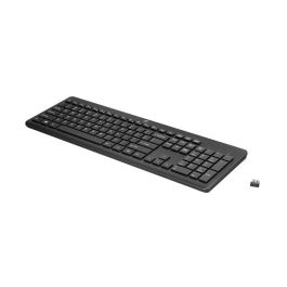 HP 230 Teclado Inalámbrico Negro, Diseño Español (ESP), Silencioso, Teclas Chiclet, Conexión 2.4GHz, Batería Larga Duración