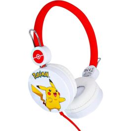 OTL Technologies Pokémon Pikachu Auriculares Infantiles con Volumen Limitado 85dB Jack 3.5mm para Niños de 3-7 Años