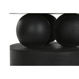 Mesa de Comedor Home ESPRIT Mármol Madera de mango 120 x 120 x 76 cm Mesa de Comedor Home ESPRIT Mármol Madera de mango 120 x 120 x 76 cm