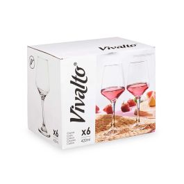 Copa Cónica Vivalto 420 ml - Vidrio Transparente 9x22x9 cm (24 Unidades) Copa Cónica Vivalto 420 ml - Vidrio Transparente 9x22x9 cm (24 Unidades)