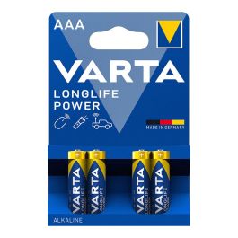 Pila varta alkalina longlife power aaa - lr03 (blister 4 unid.) ø10,5x44,5mm Precio: 2.50000036. SKU: S7915705