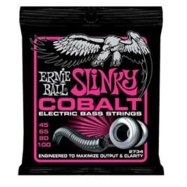 Ernie Ball Cuerdas Bajo Eléctrico Slinky Cobalt Super 45-100