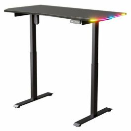 Mesa de Escritorio Gaming Forgeon Battleground Negro 140 x 70 x 75 cm