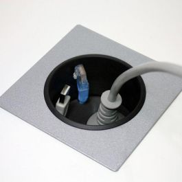 Forming Function Type F Pasamuros para Cables 4 x PCT Negro