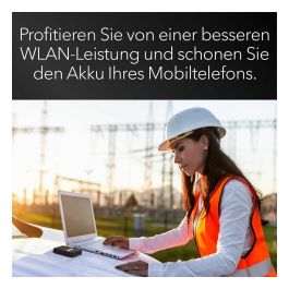 NETGEAR MR3150-100EUS Nighthawk M3 Router Móvil 5G Wi-Fi 6 Doble Banda Negro Portátil