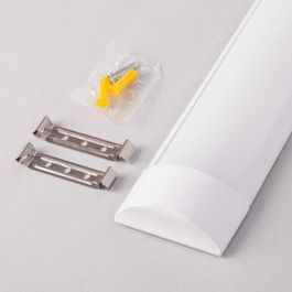 Luminaria Lineal de Superficie LED 40W 120Lm/W 4800Lm 6000ºK 120Cm 40,000H [HO-LLS-404800120-CW] Precio: 6.7899997. SKU: 15096807457155