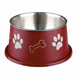 Comedero para Perro Trixie Acero Inoxidable 900 ml 0,9 l