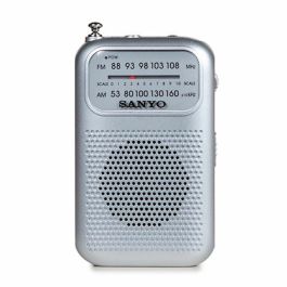 Radio Portátil Sanyo AM/FM Plateado Precio: 21.49999995. SKU: B15DXWL73G
