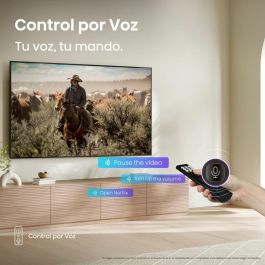 Hisense 43A6Q Televisor Smart TV 43" 4K Ultra HD VIDAA Alexa, Dolby Vision, Modo Juego Plus, Wi-Fi Negro