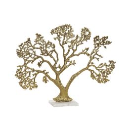 DKD Home Decor Árbol Decorativo de Aluminio y Mármol Dorado Blanco 10 x 48 x 60 cm Precio: 60.5. SKU: S3018797