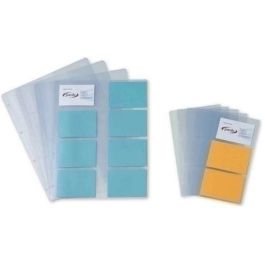 Pardo Recambio de Fundas para Tarjetero, 10 Hojas, Capacidad 16 Tarjetas/Hoja para Tarjeteros de 4 Anillas Precio: 13.50000025. SKU: B1GW592YLW