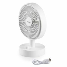 Domo DOM5411397173164 Ventilador de mesa con batería Li-ion 5V Recargable USB 15 cm de diámetro 10 velocidades Precio: 43.49999973. SKU: B1KHKFCJ5Z