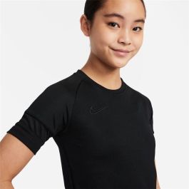 Camiseta de Manga Corta Infantil Nike Dri-Fit Academy Girls Negro 5-6 Años