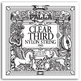 ERNIEBALL Cuerda Nylon 3Rd. Clear Ernesto Palla Precio: 1.49999949. SKU: B1A7W95ZLN