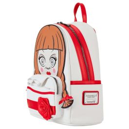 Loungefly Mochila Cosplay Annabelle 26cm Piel Vegana con Detalles Bordados y Apliques