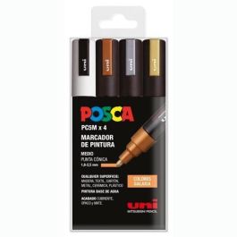Posca Marcador Pc-5M-4C No Permanente 1.8 mm-2.5 mm Colores Surtidos Galaxia -Estuche 4U- Precio: 10.69000031. SKU: B19X6NW5YQ